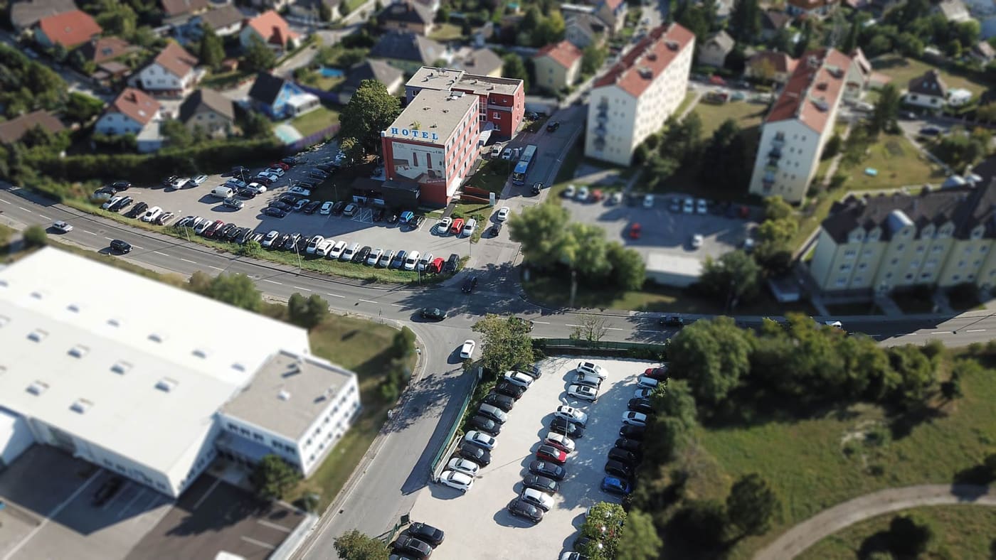 Hotelparkplatz